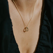 18K Gold Vermeil Knot Necklace - INES SANTOS JEWELLERY